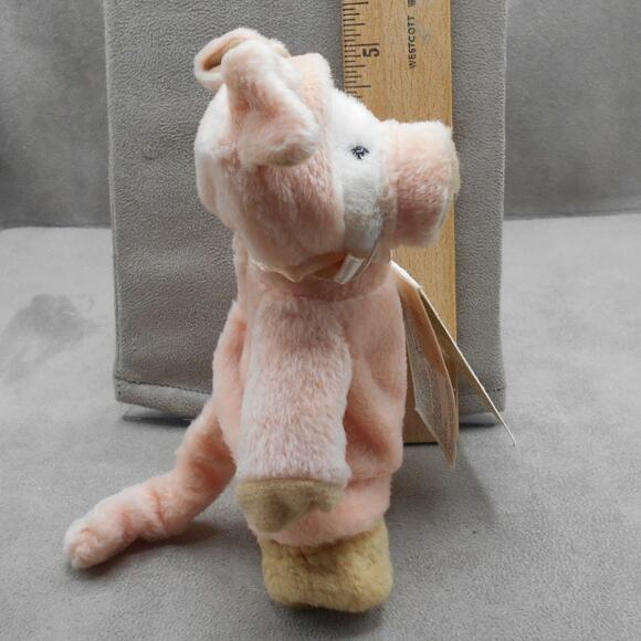 Ganz Wee Bear Village Mudford H3132 Bear in Pig Costume 1999 Vintage Plush - Picture 4 of 8